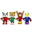 2026 World Cup Mascot Moose Plush Toy 25cm Soft Stuffed Animal Football Fan Collectible 2026 USA Canada Mexico Christmas Birthday Gift