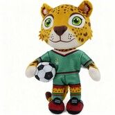 2026 World Cup Mascot The Jaguar Plush Toy 25cm Soft Stuffed Animal Football Fan Collectible 2026 USA Canada Mexico Christmas Birthday Gift