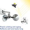 Bird Scare Reflective Device, Bird Reflector Keep Pigeon Woodpeckers and Sparrows Away for Outdoor Use Boats Roofs Gardens