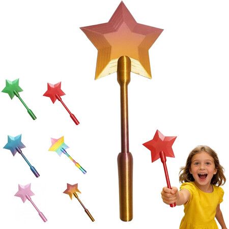 Credit Card Wand,3D Printed Magic Tap to Pay Wand,Star Magic Wands Digital Payment Star Wands for Easy Checkout Suitable Scenarios for Card Payment