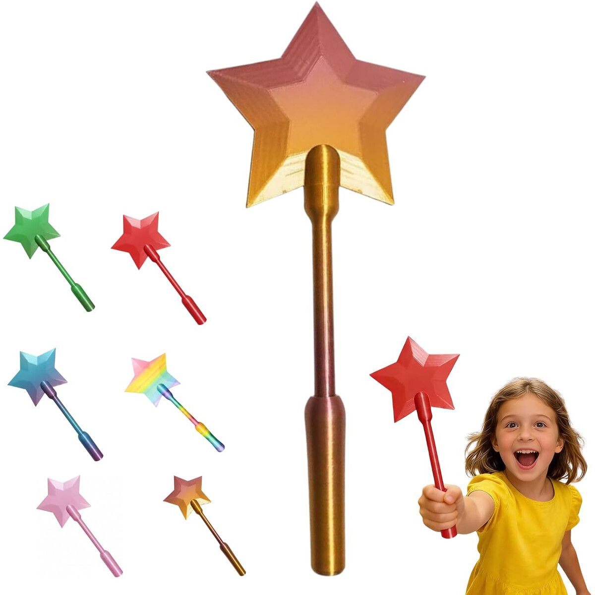 Credit Card Wand,3D Printed Magic Tap to Pay Wand,Star Magic Wands Digital Payment Star Wands for Easy Checkout Suitable Scenarios for Card Payment