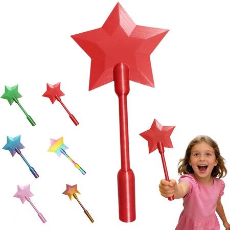 Credit Card Wand,3D Printed Magic Tap to Pay Wand,Star Magic Wands Digital Payment Star Wands for Easy Checkout Suitable Scenarios for Card Payment