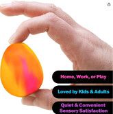 1p Dippin Dazzler Egg Easter Squishy Stress Relief Toys Kids Adults Fidget Sensory Christmas Birthday Gift COL Random