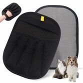 Pet Hair Removal Glove for Cats & Dogs,Upgraded Five-Finger Electrostatic Pet Hair Removal Tool,Reusable Magic Brush Pet Hair Remover