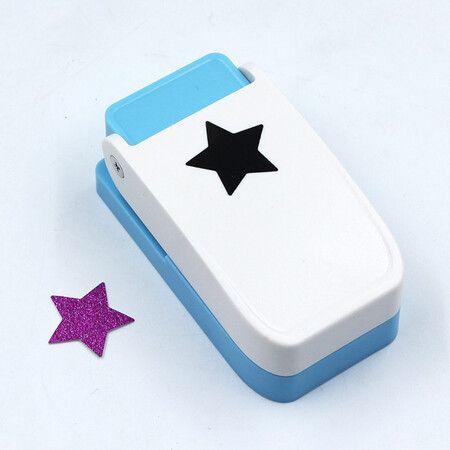 Handmade Scrapbooking One Inch 25mm Size Craft Lever Punch Embossing Puncher Mini Fancy Punch STAR