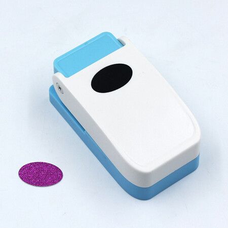 Handmade Scrapbooking One Inch 25mm Size Craft Lever Punch Embossing Puncher Mini Fancy Punch OVAL