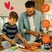 Kid Kitchen Knife Set Real Cooking Knives Sets Kitchen Tools with Gloves Cutting Board Fruit Vegetable Crinkle Cutters