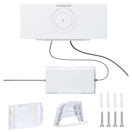 Router Wall Mount for Starlink Gen 3, All in One V3 Mesh Router and Power Supply Mounting Kit, for StarLink V3 and Gen3 HP Standard Router