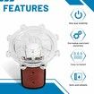 2Pcs 7056 Check Valve Covers with Flapper Assembly Compatible with Zodiac Jandy Spring Check Valve Replacement# 7235,7305