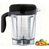 Blender Pitcher 64oz Low-Profile, Compatible with Vitamix 750 5200 5300 500 6300 7500 Vm0102 E310 Professional/Commercial/Classic Series