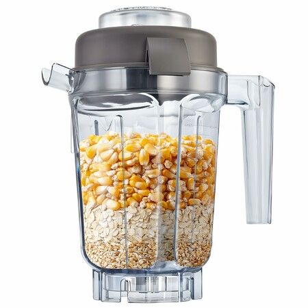 Vitamix 32 oz Dry Grains Blender Container, Dry Blade Container Compatible with 5200 7500 750 E310 5000 VM0197 VM0101 Professional/Explorian Blender
