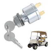 Golf Cart Ignition Switch with 2 Key Compatible with EZGO EZGO TXT, Medalist, Starter Switch Key Replace# 17421-G1