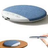 Sleep Pillow Speaker, Bluetooth Pillow Speaker with White Noise Timer Wireless Sleep Aid with Stereo Bass Private Listening & Auto-Off Timer Blue