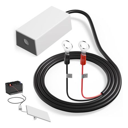 Starlink Mini 12V Battery Adapter with Step Up Converter, Battery O Ring Cable to DC Female 12V to 24V to 36V Step Up Booster