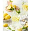 18-Pack Glass Straws,Reusable Clear Glass Drinking Straws Set, 8.5 Inch x 10mm - Includes 8 Straight and 6 Bent with 4 Straw Cleaner Brush