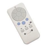 Replacement for Harbor Breeze Ceiling Fan Remote Control A25-TX012 A25-TX025, 6-Speed and Light Dimmer with Learn Key for DC Motor, Remote Only
