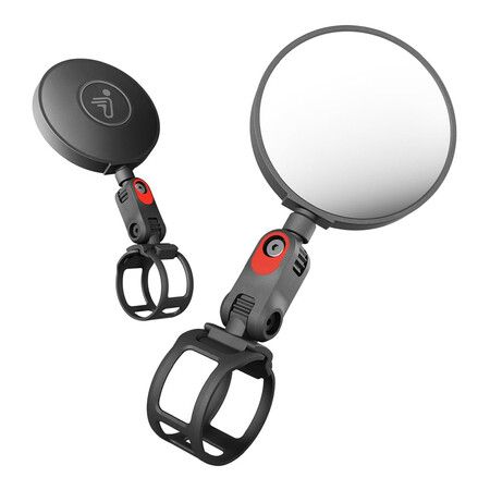 2Pcs Electric Scooter Rear view Mirror, Universal Fit for All Scooters, Adjustable Wide Angle Vision, Easy Installation