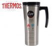 Sipp by Thermos 470ml Vacuum Insulated Stainless Steel Flask Travelling Mug - Black