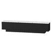 TV Cabinet Stand Unit Console Table Bench 180cm Entertainment Center Media Player Storage Drawers Cupboard Wood Furniture Gloss Marble Effect Tabletop