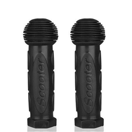 Scooter Grip Handlebar 1 Pair Bicycle Grip Fit for 2 3 4 Wheels Kid Kick Scooters,Children Bike,Rocking car,Drifting Scooter,Swing Scooter, Black