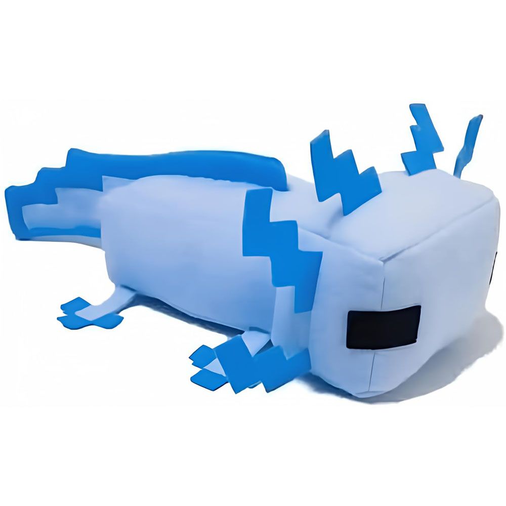 30CM Axolotl Plush Stuffed Toy Soft Pillow, Suitable for Video Game Enthusiasts, Kids Birthday Parties Christmas Holiday Gift (Blue)