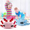 30CM Axolotl Plush Stuffed Toy Soft Pillow, Suitable for Video Game Enthusiasts, Kids Birthday Parties Christmas Holiday Gift (Blue)