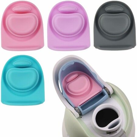 4 Pack Rubber Seal Replacement Stopper,Compatible with Owala Freesip 24 oz 32 oz Bottle Spout Lid-Silicone Gasket Replacement Parts (Multi-Color)