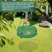 2Pcs Bird Seed Catcher Tray for Hanging Bird Feeder Platform,Deep Birdseed Hoop for Hummingbird Feeders Bee Outdoor Garden Accessories(76x10cm)