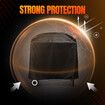 Waterproof BBQ Cover Outdoor Barbecue Gas Grill Cart Protector 210D Oxford Fabric UV Fade Resistant Rip Proof for Weber Charcoal Smoker 69x54x76cm