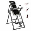 Gravity Inversion Table Exercise Machine Hang Upside Down Back Stretcher Inverter Lumbar Support Home Gym Fitness Equipment Adjustable Headrest Heights