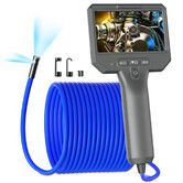 Dual Lens Borescope Inspection Camera 1920P HD Endoscope with Light Waterproof Industrial Endoscope 3.5M Cam with 4.3'' IPS Screen,Mechanic Scope Cam