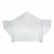 Window Bird Feeders,Window Parrot Feeder Clear Visibility Bird House Nest for Sparrow Parakeet Budgies Conures Cockatiels