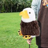 Plush Eagle Golf Wood Headcover Guard Lightweight Novelty Club Cover Golf Club Head Cover Protector For Men Women Supplies