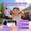 Kids Smart Phone with Dual Camera, 2.8Inch Touchscreen Music Learning Educational & 32GB Card, Christmas Birthday Gift for Kids Purple