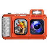 V08 Pro 49FT Underwater Camera, 8K 90MP WiFi Waterproof Digital Camera with Touchscreen, Dustproof Shockproof Rugged Camera for Snorkeling