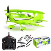 RC Plane 4CH A310 Biplane RC Airplane 3D/6G 1504 Brushless Motor Remote Control Plane EPP Foam 2.4G Fixed-Wing Model Plane with 2 Batteries