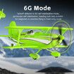 RC Plane 4CH A310 Biplane RC Airplane 3D/6G 1504 Brushless Motor Remote Control Plane EPP Foam 2.4G Fixed-Wing Model Plane with 2 Batteries