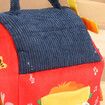 Plush Farm Toy Soft Portable Developmental Interactive Stuffed Animals Farm Animals With Carrier,For Boys Girls Kids Children