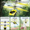 Remote Control Helicopter,Gesture Sensing Indoor Flying Helicopter Toys,RC Airplane with 10Mins Flight,RC Helicopters with Light,Birthday Gifts