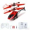 Remote Control Helicopter,Gesture Sensing Indoor Flying Helicopter Toys,RC Airplane with 10Mins Flight,RC Helicopters with Light,Birthday Gifts (Red)
