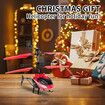 Remote Control Helicopter,Gesture Sensing Indoor Flying Helicopter Toys,RC Airplane with 10Mins Flight,RC Helicopters with Light,Birthday Gifts (Red)