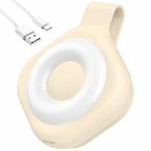 Nurse Night Light Clip for Badge Rechargeable Magnetic Badge Light with 6 Brightness & 3 Color Modes,Hands-Free Nurse Essentials,Purse Light White