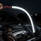 Bendable LED Flashlight Stick,27In Flexible LED Bendable Work Light,Rechargeable High Lumen Work Light with 3 Brightness Levels