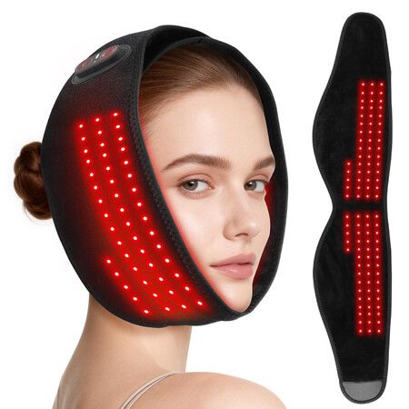 Cordless Face Heating Pad,Heated Face Wrap with 3 Heat Settings,Rechareable Heat Pad for Jaw,Chin, Wisdom Teeth,Heated Face Mask for Toothache