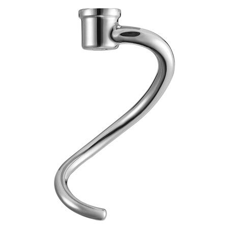 Dough Hook for KitchenAid 6QT Bowl-Lift Stand Mixers, Stainless Steel Spiral Dough Hook Attachment Fits Models KV25G0X, KP26M1X, Pro 600 Series