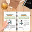 Chair Yoga for Seniors Book Chart,Gentle Seated Chair Yoga Guide,30-Day Challenge for Flexibility & Balance,Chair Yoga Routine for Older People