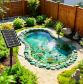 Solar Pond Aerator Timer Battery Portable Outdoor Pool Aquarium Fishing Oxygenator Cordless Installation Christmas Gift