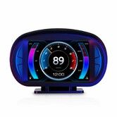 OBD2 On-Board Computer Auto Car Digital Computer Heads Up Display OBD2 Scanner Fuel Consumption Water Temperature Gauge
