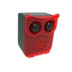 Solar Outdoor Motion Sensor Alarm,13 Sounds Including Dog Barking,130db Loud Noise Maker,4 Modes Motion Activated Strobe Light