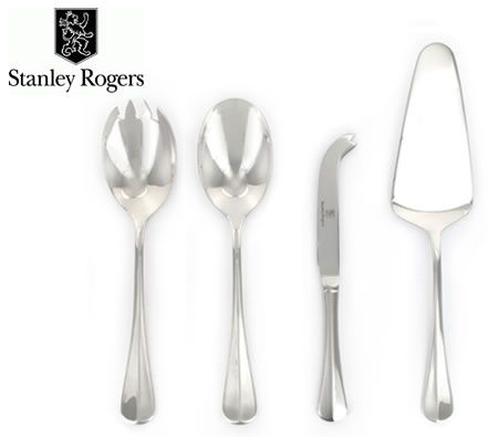 Stanley Rogers 4 Piece Baguette Hostess Serving Set - 18/10 Stainless Steel